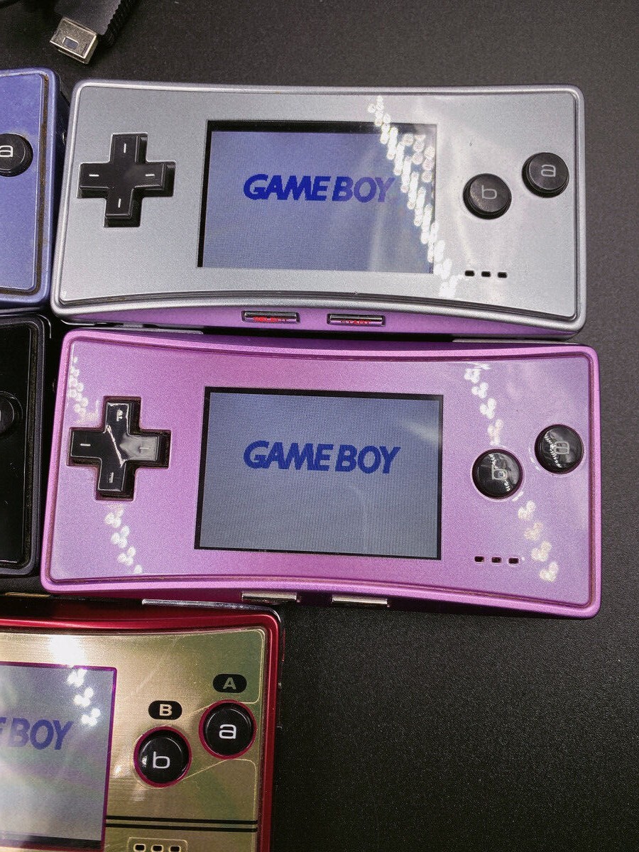 Nintendo GameBoy Micro Console Various Colors to Choose Japanese Edition Tested