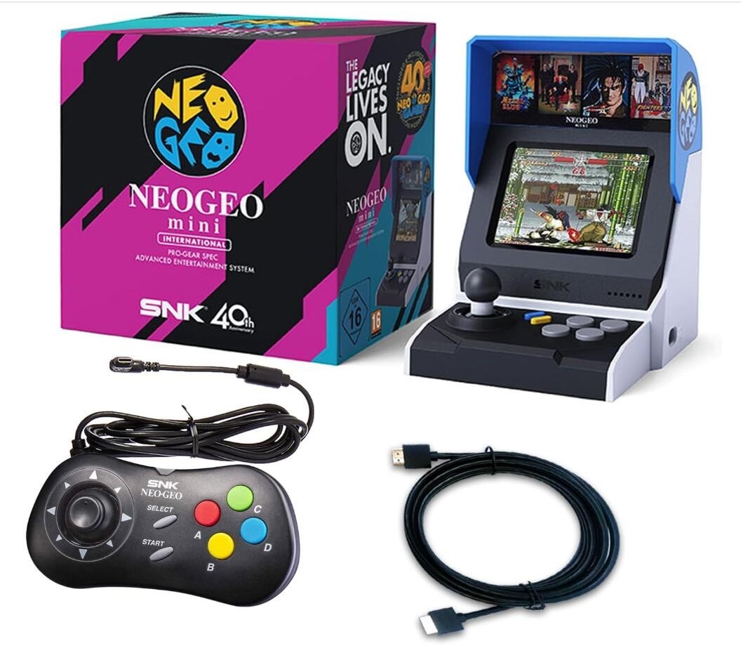 NEOGEO Mini International Classic Edition SNK 40th Anniversary Brand New Sealed