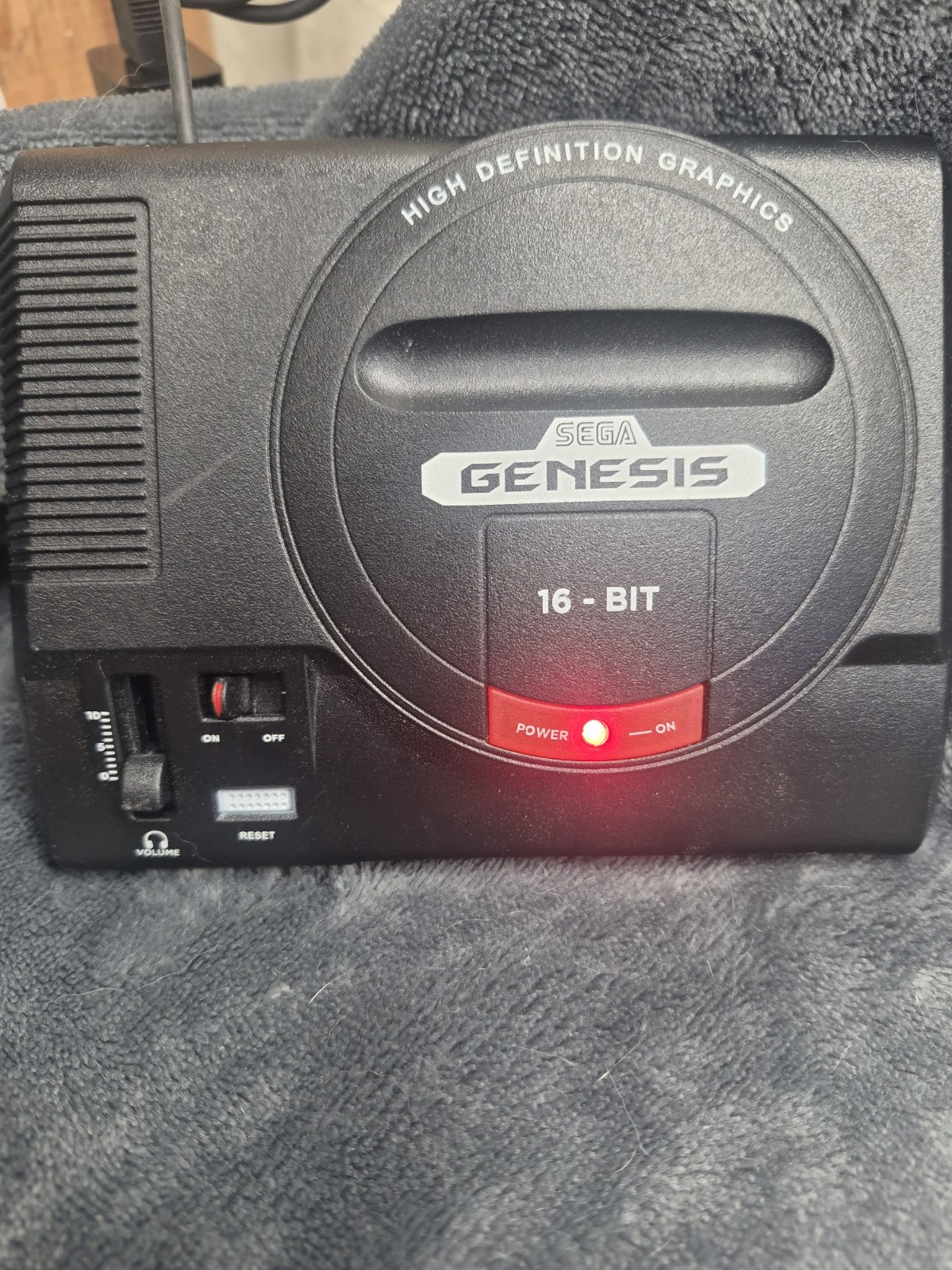 Sega Genesis High-Definition Console Only, Not Tested. I Connect And Turn On