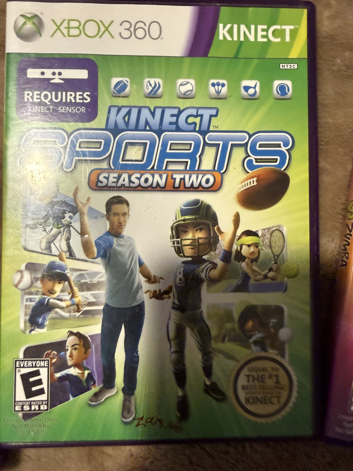 Kinect Bundle With 8 Games! for xbox 360 All GAMES TESTED!