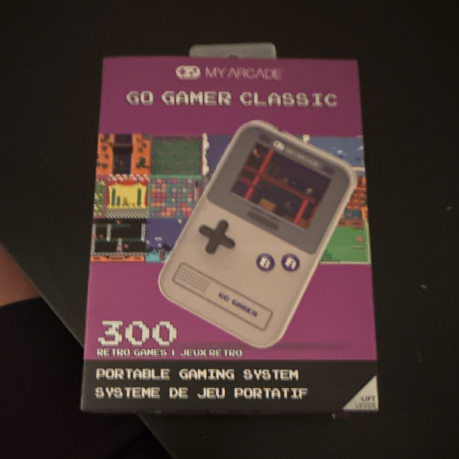 My Arcade Go Gamer Classic Gray Handheld System box only no console￼