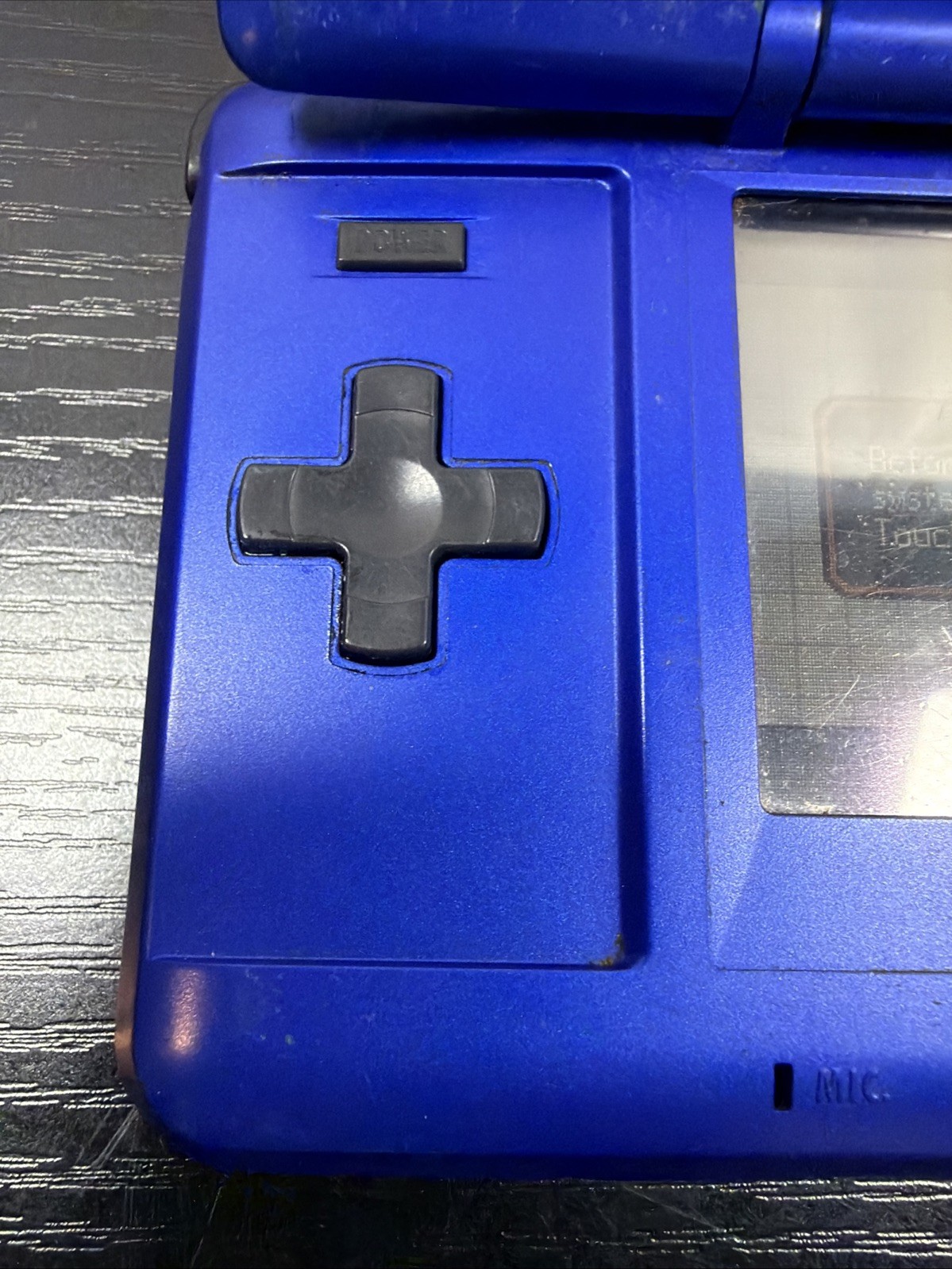 Nintendo DS Model NTR-001 Console Cobalt Tested And Working. Read.