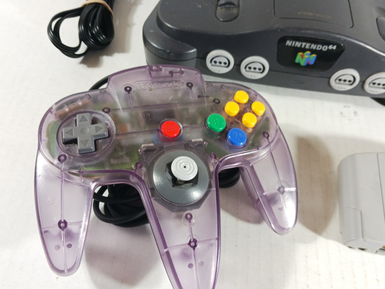 N64 Console Bundle Nintendo 64 Original Set Super Mario 64 Tight Stick Starter