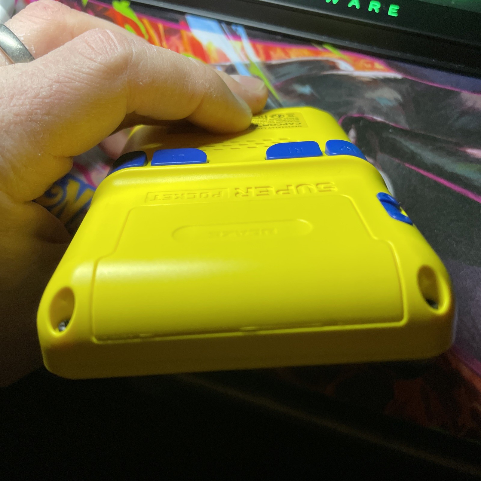 Evercade Capcom Super Pocket Console