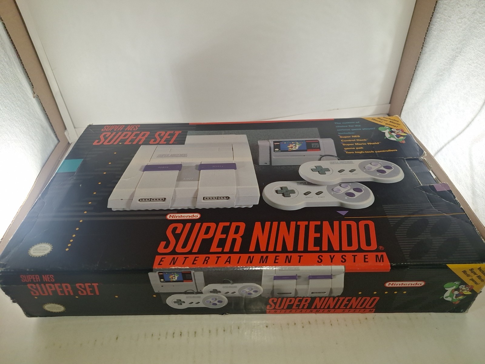 Super NES Super Set SNES Nintendo – With Original Box
