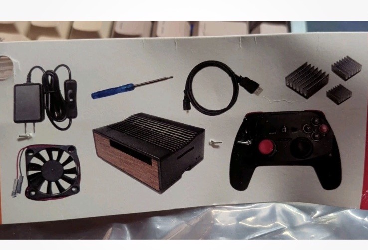 Micro Center Atari Retro Gaming Accessory Kit for Raspberry Pi 4 – Wireless RF