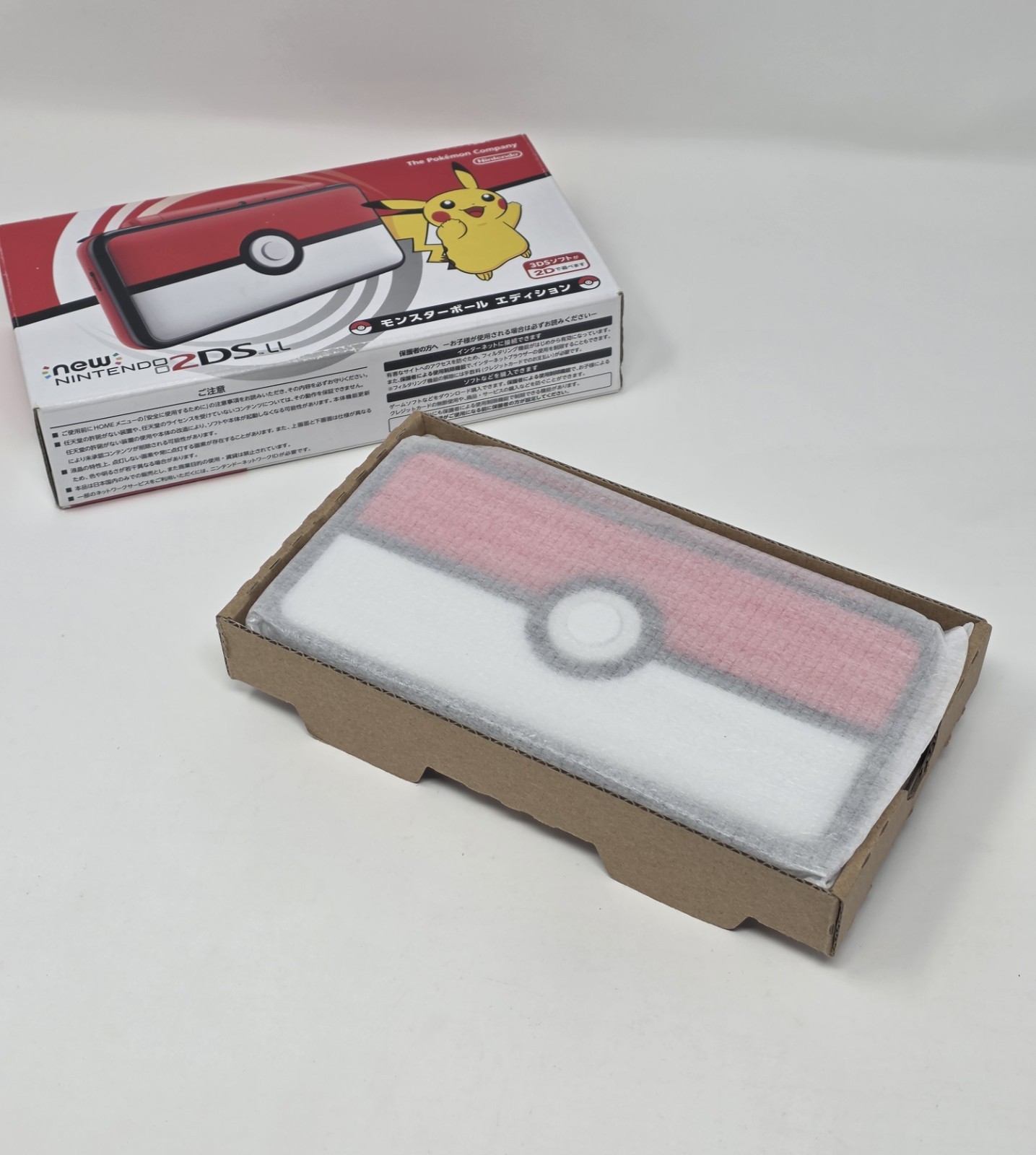 🎮 New Nintendo 2DS LL Poké Ball Edition (JP) | Matching Serial + Box Pokemon XL