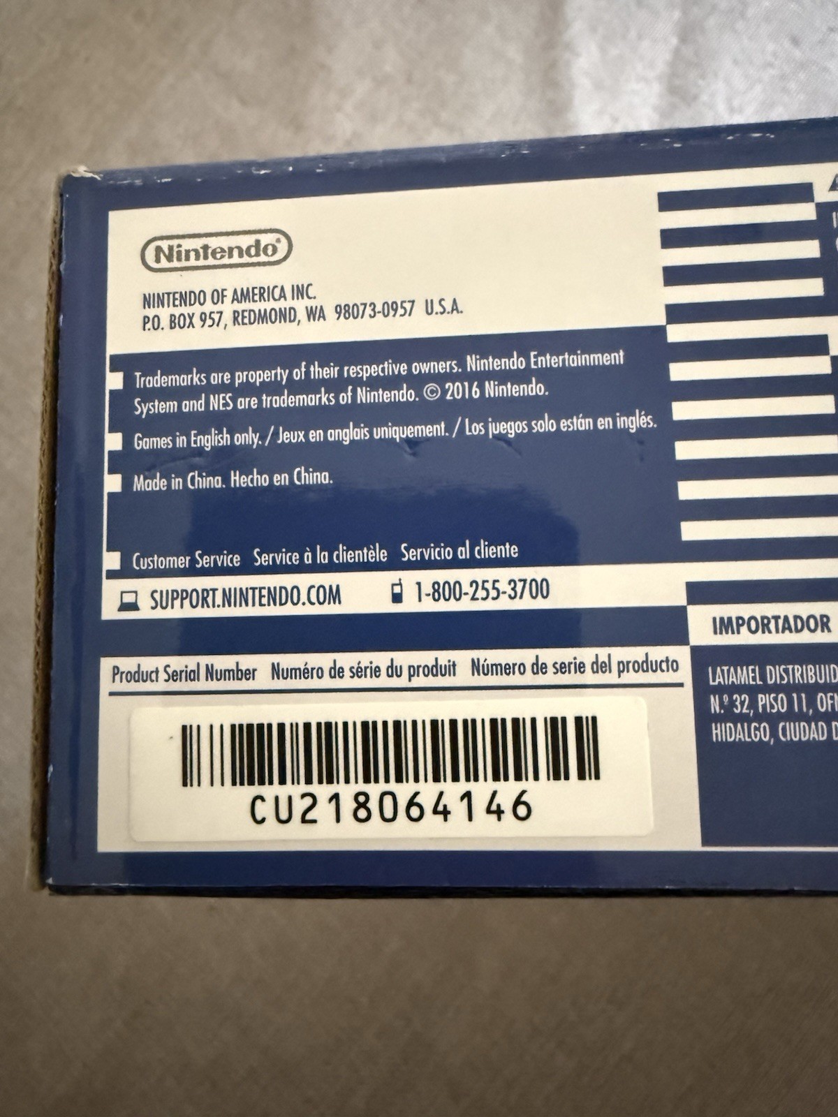 Nintendo Classic Nes Mini 512MB – White Console (NTSC-U/C)