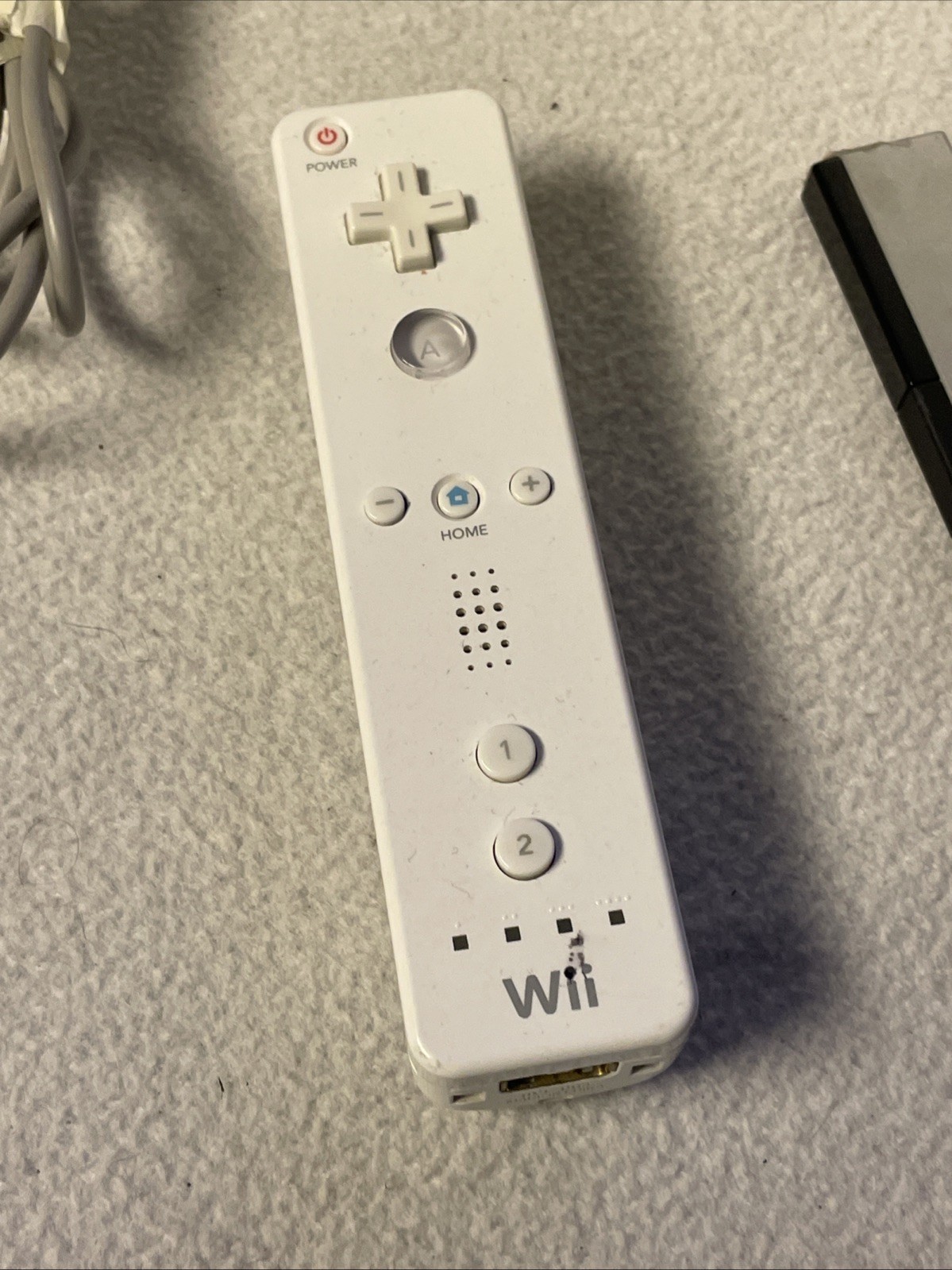 Nintendo Wii Gaming Console Sensor +Cords Gamecube Compatible White RVL-001(USA)