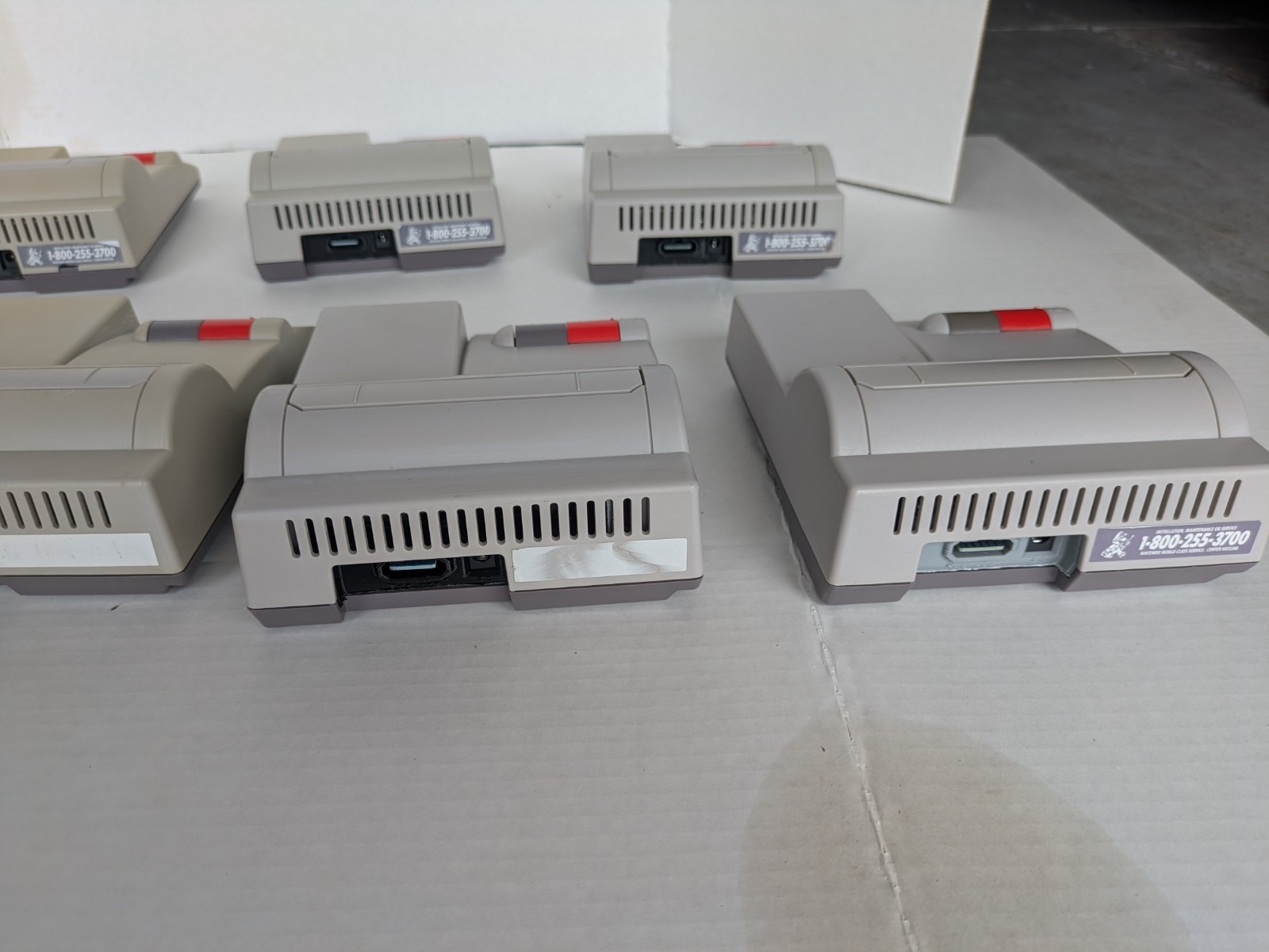 Nintendo NES Toploader. Nes-101. New Caps, Composite Multi-out & Power light!