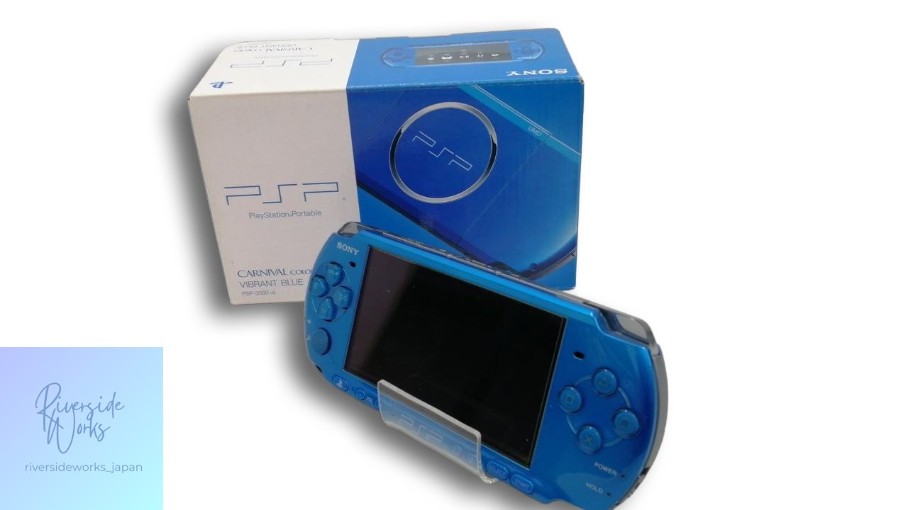 SONY PSP 3000 Portable Gaming Console Black Used
