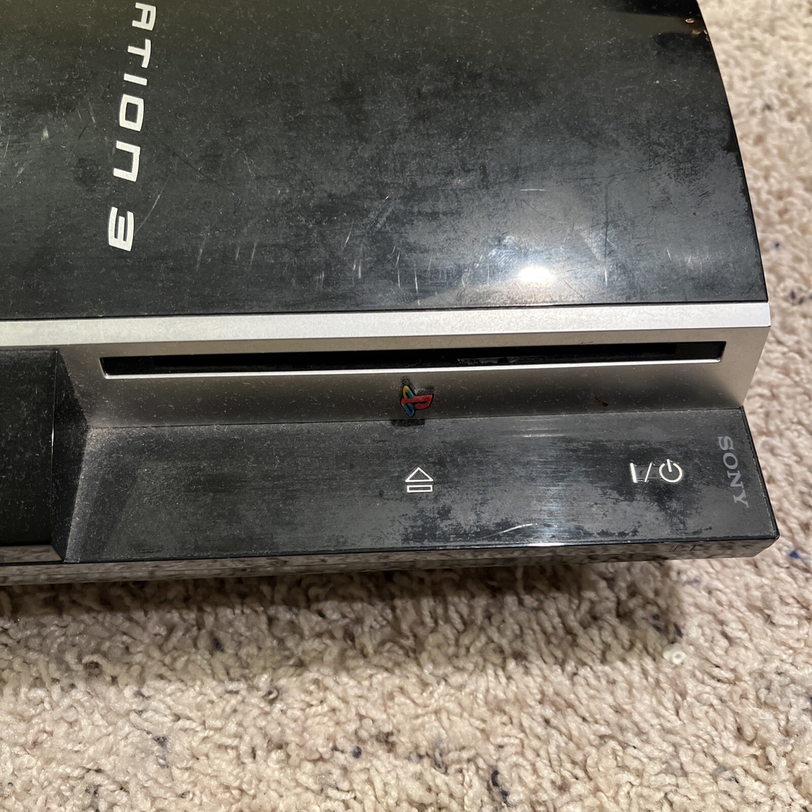 Sony PlayStation 3 Launch Edition 40GB Piano Black Console (PS398006)
