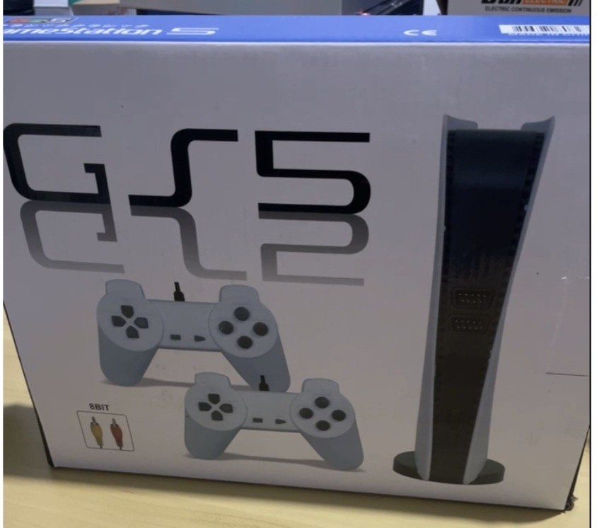 GS5 Gamestation 5 Console – 200 Classic Retro Games (USB Wired)