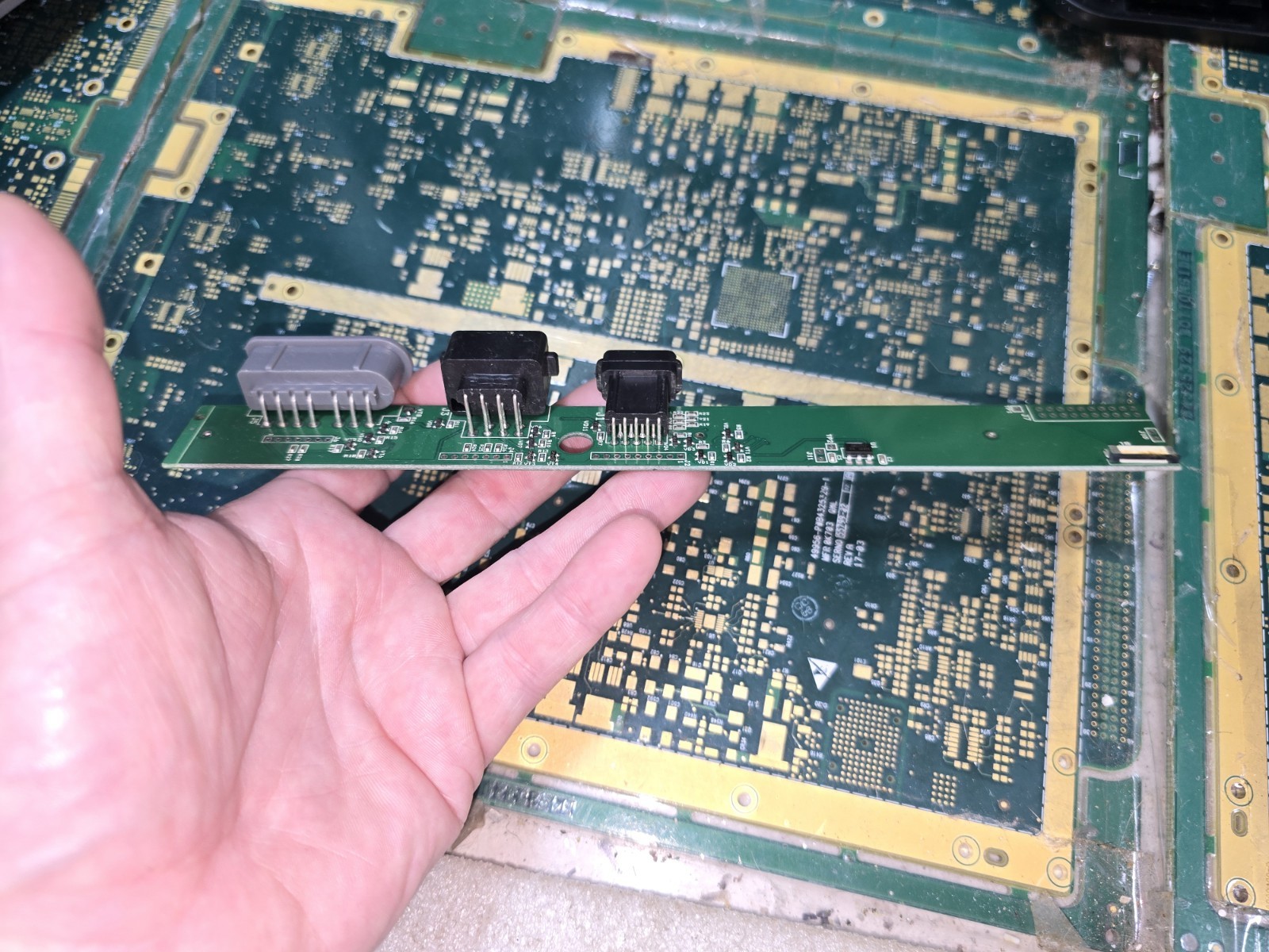 Hyperkin Retron 5 Left Side Controller Port Board ONLY-Good-Tested-READ ALL