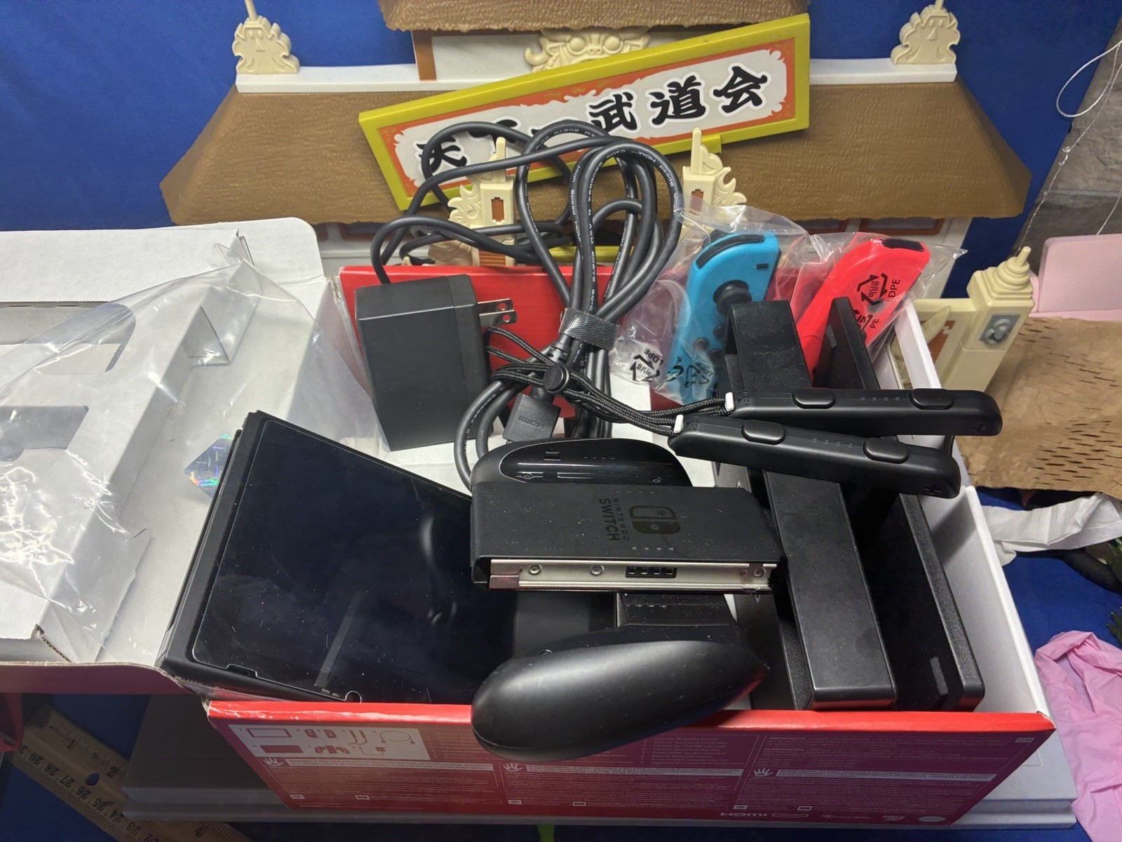 switch Joystick console +256SD Card Pico Fly 40 TOP Games Installed COMPLETE BOX
