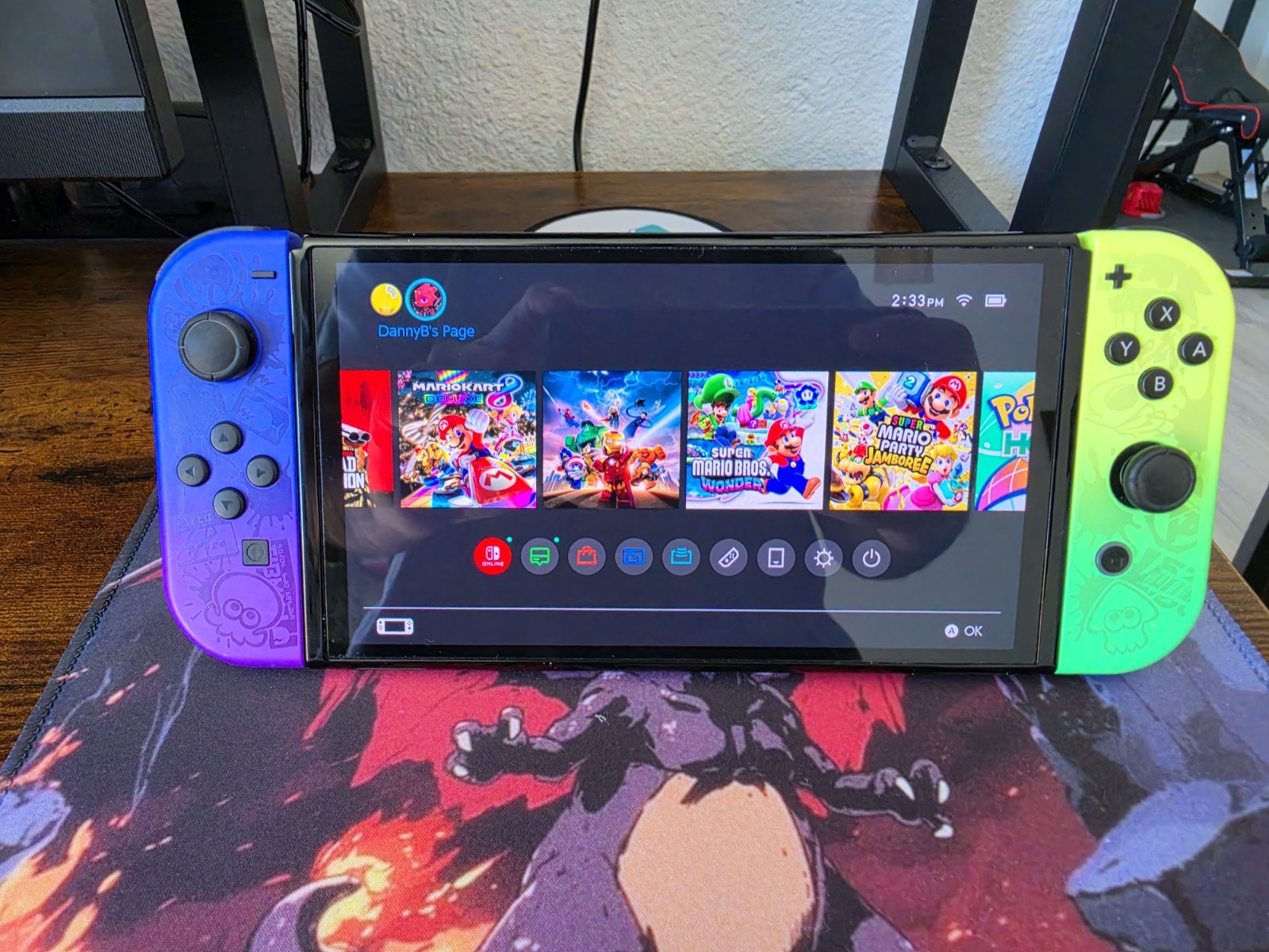 Nintendo Switch (OLED Model) Splatoon 3 Edition Video Game Console – 64GB