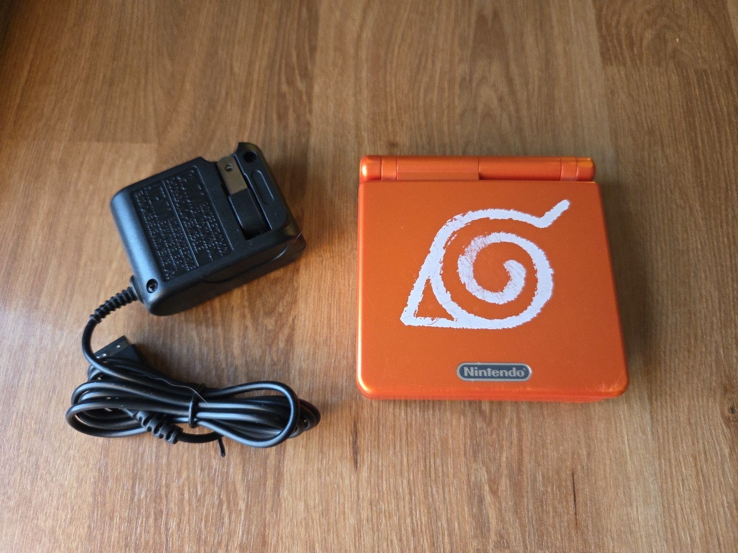 Nintendo Gameboy Advance SP GBA Naruto Limited Editon Tested RARE OEM US SELLER