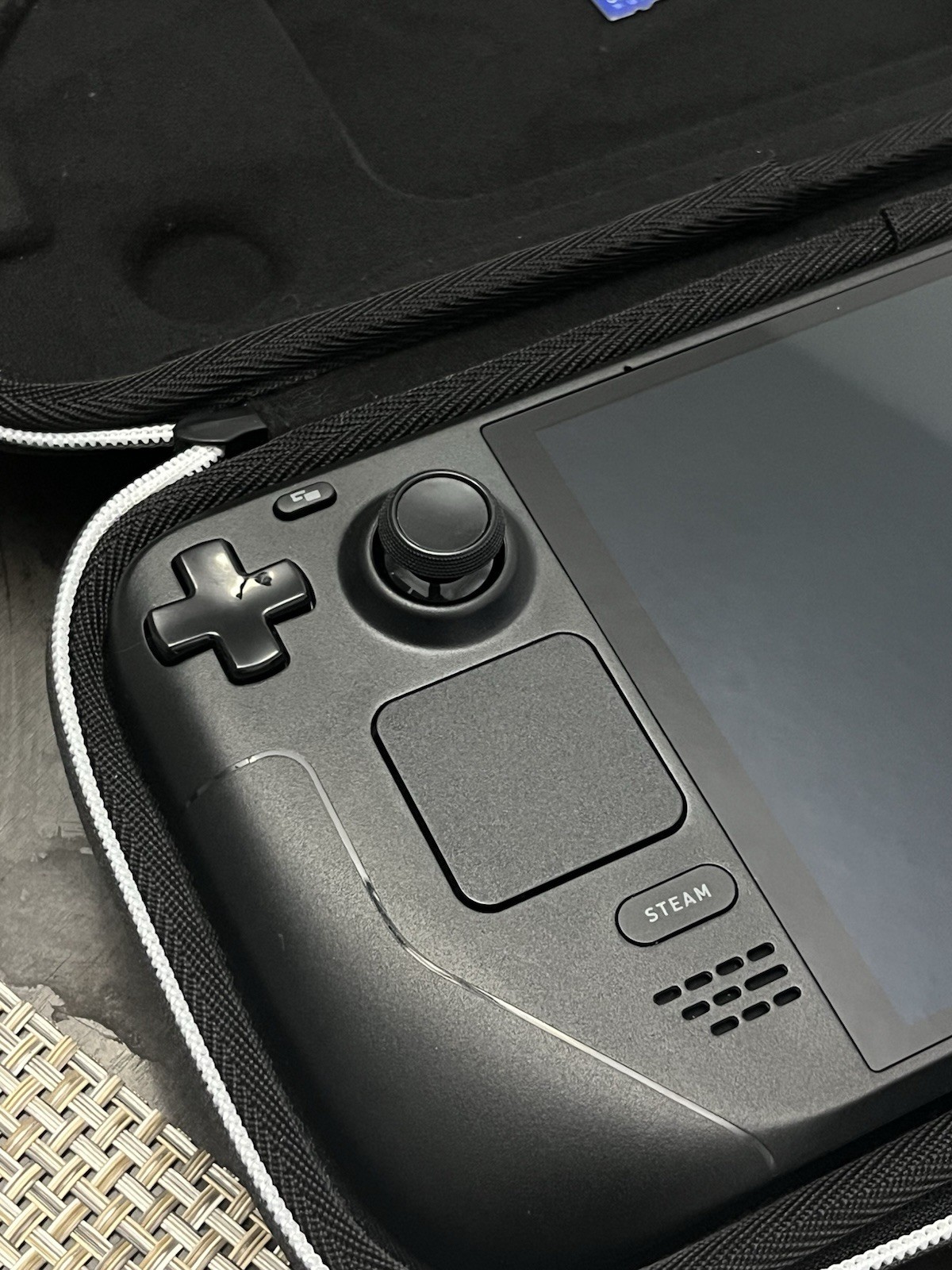 Valve steam Deck OLED 512GB Handheld System Black W/case Charger And 512gb Card