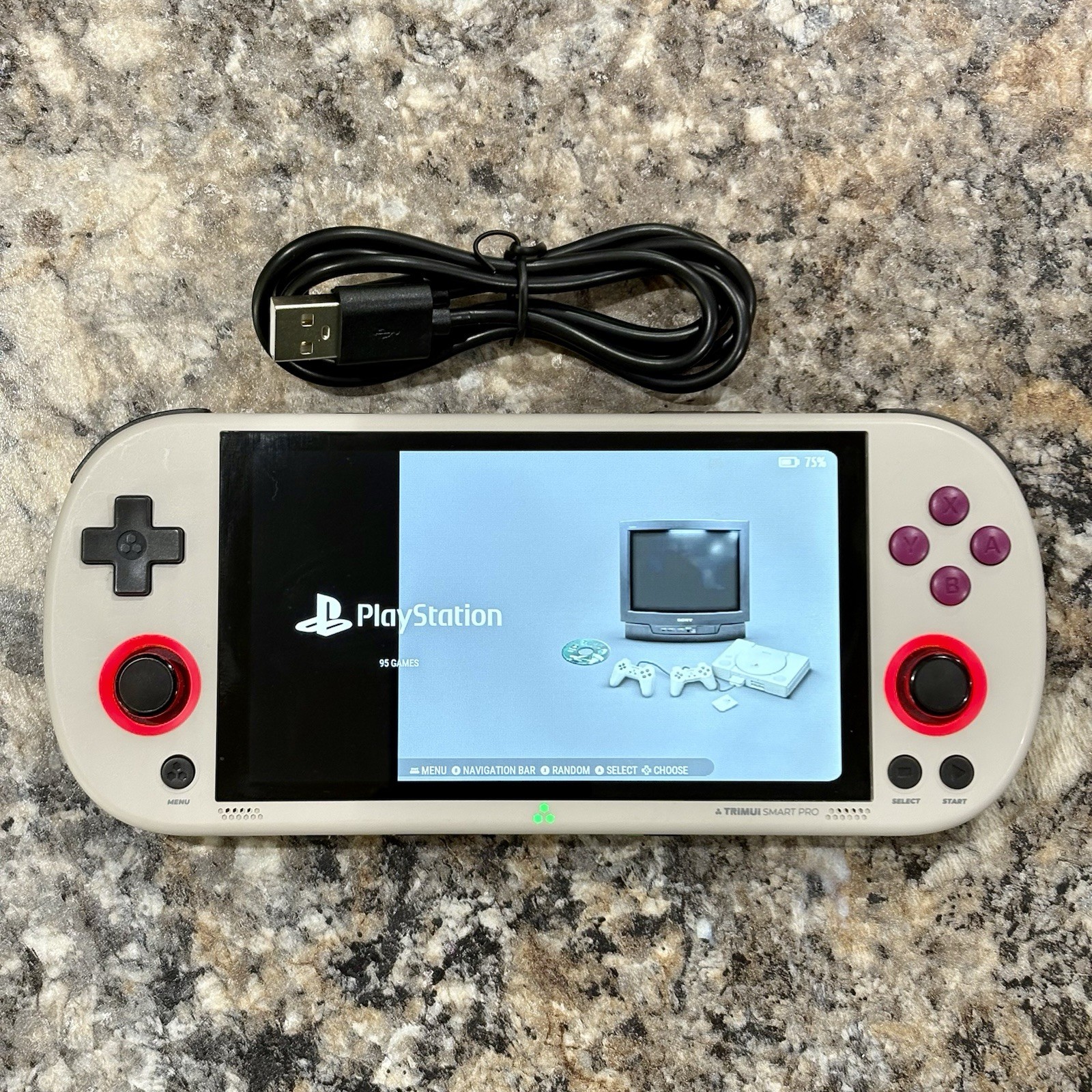 Trimui Smart Pro, Retro Gaming Handheld, New 64GB Card, Custom Ready To Play