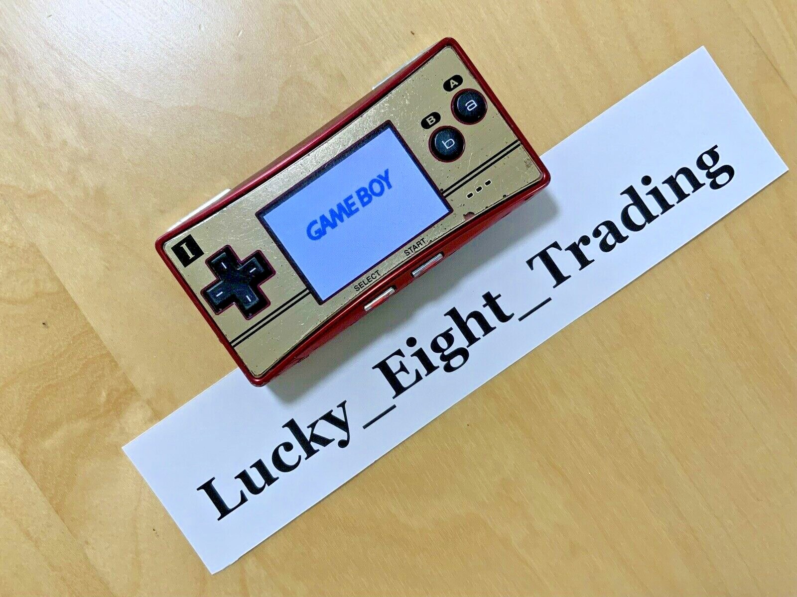 Nintendo Gameboy Micro Famicom Model 20Th Console only [H]
