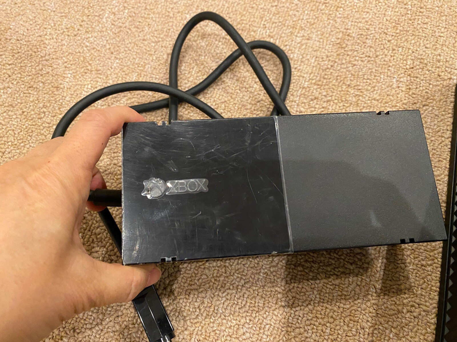 Microsoft Xbox One Console Gaming System Black Charger With Camera With One Game