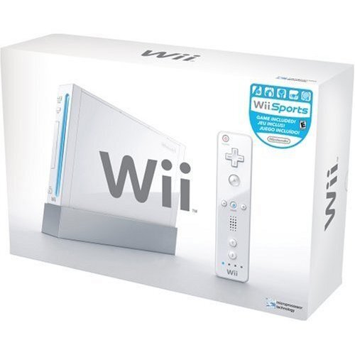 Nintendo Wii 512MB Gaming Console – White (RVLSWFSP)