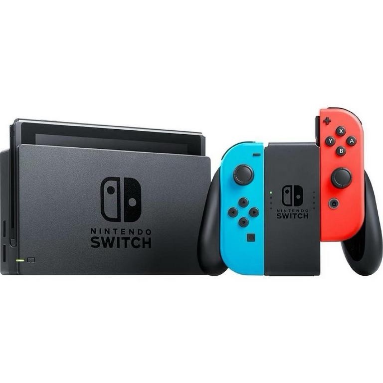 Nintendo Switch Console: Console, Deck , Charger, Joy con holder