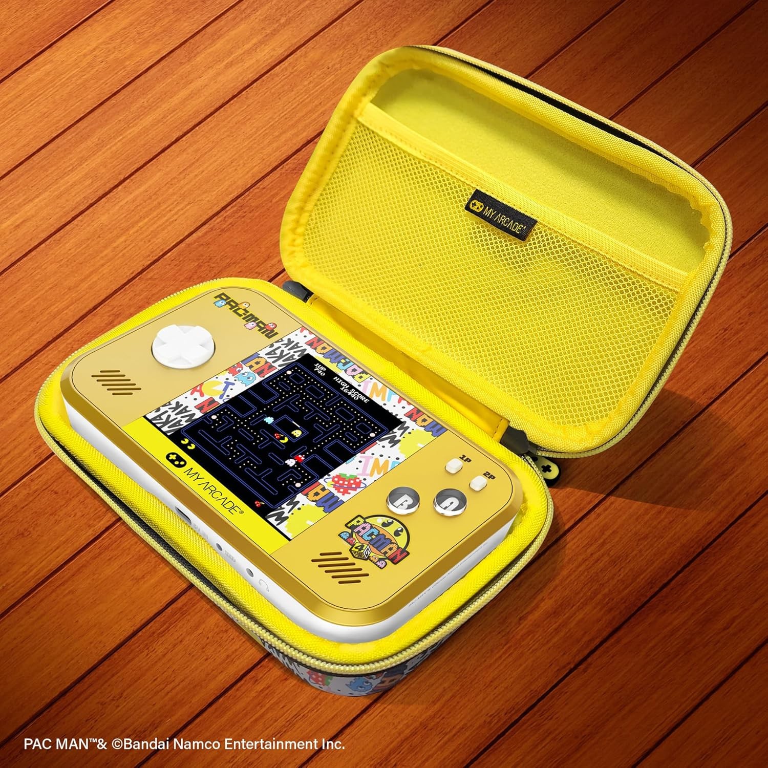 My Arcade Pac-Man Pocket Player Max 45th Anniversary Video Game + Travel Case