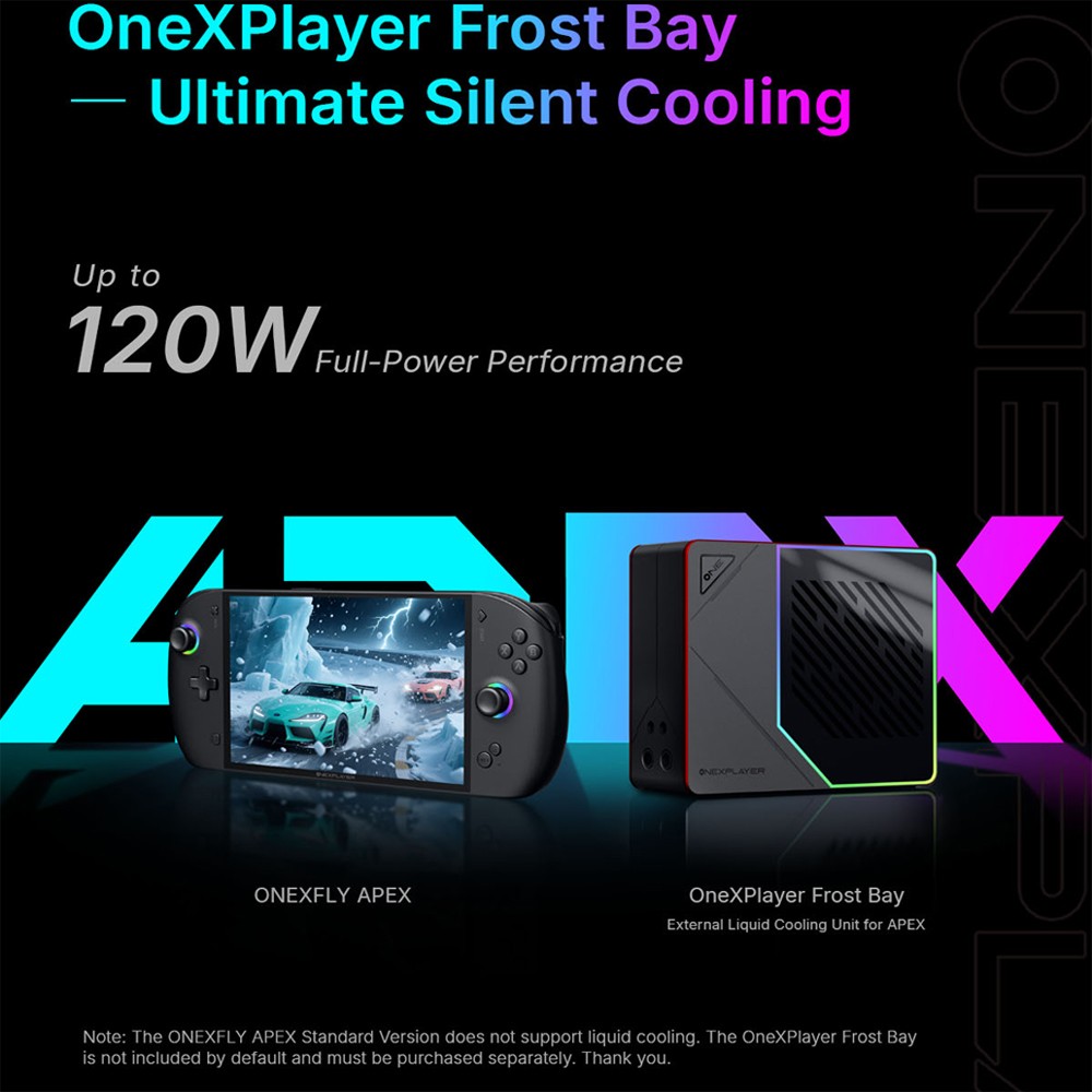 OneXPlayer Apex Gaming Console AMD AI MAX+ 395 8″ Handheld Gaming PC 48GB +1TB