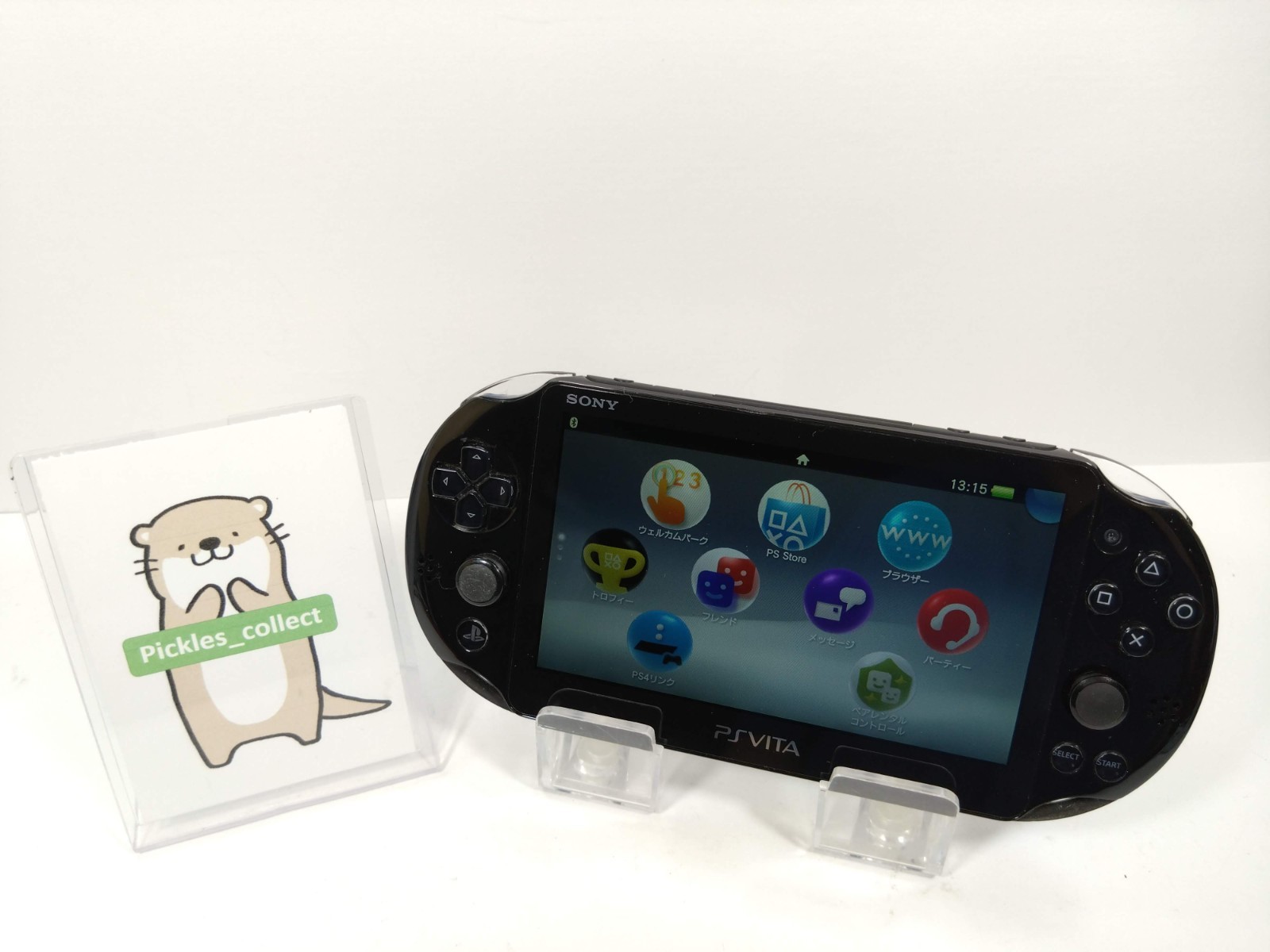 PS Vita Black PCH 2000 ZA11 Console only PSV Tested Sony 0611C