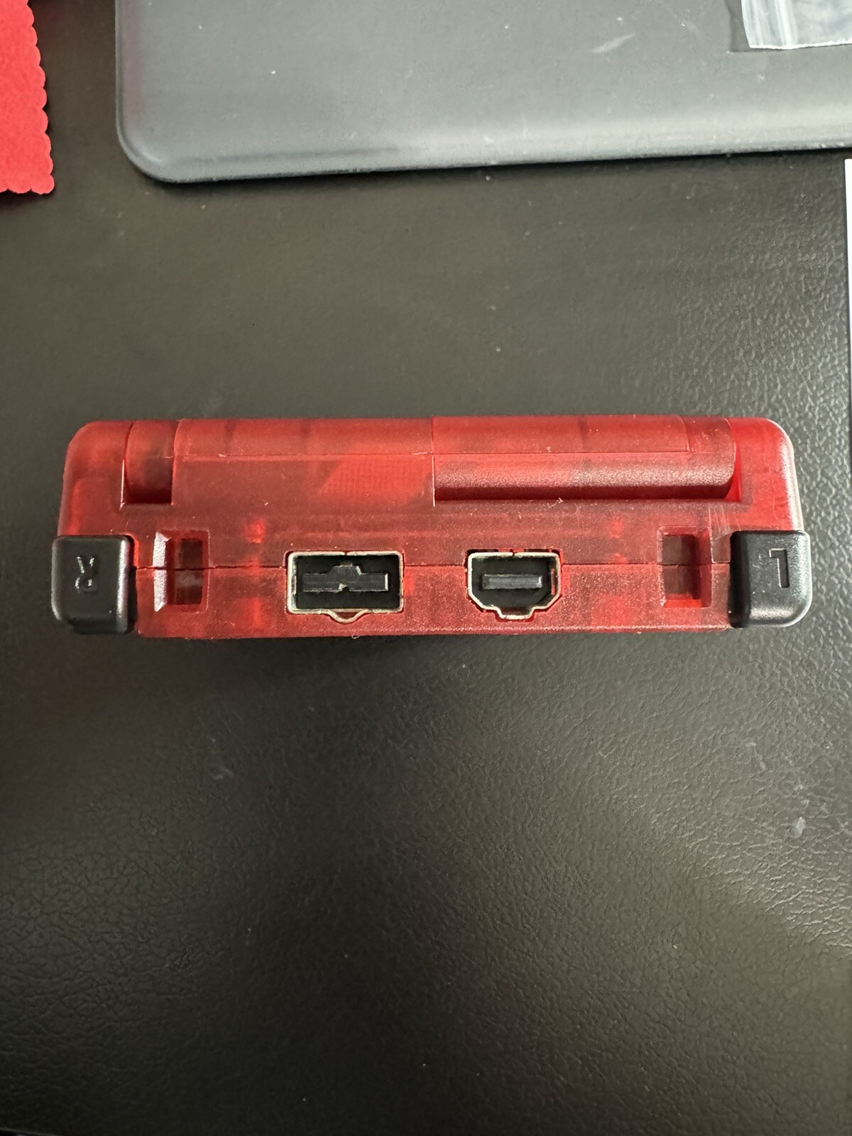 Gameboy Advance SP New IPS V2, Battery & Speaker, Pokemon Charizard Edition