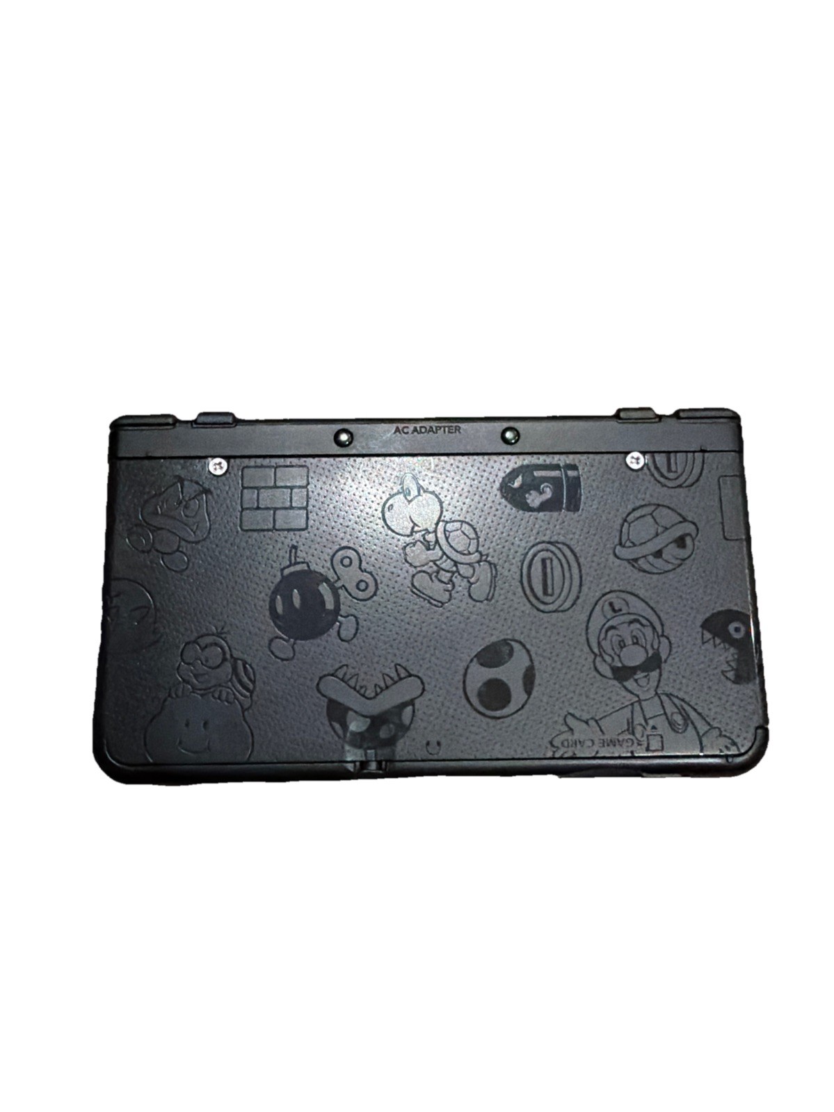 Nintendo 3DS Original Super Mario Edition 4GB – Black CIB Lightly Used w Charger