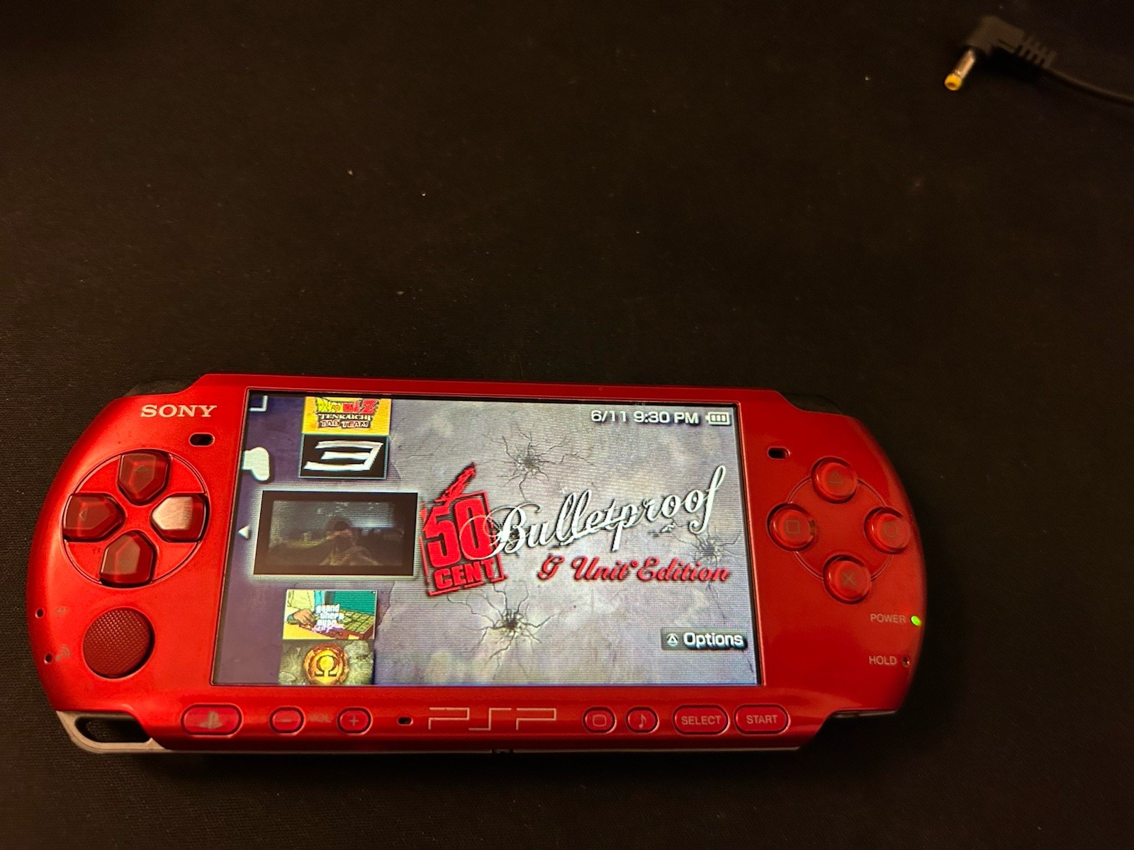 Sony PSP 3000 Handheld Console Red Please Read Description ￼