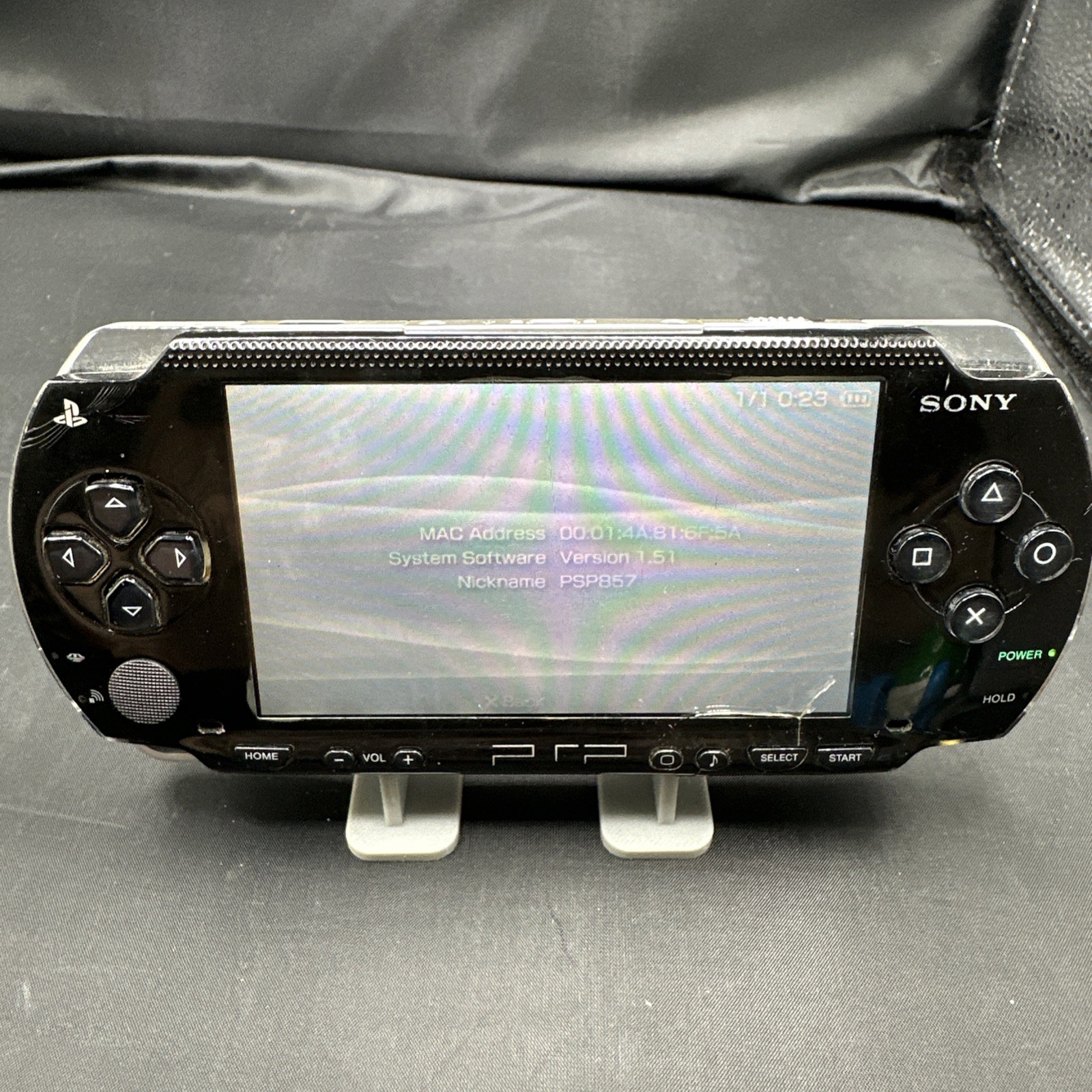Sony PSP 1000 Black Handheld Console Tested Working