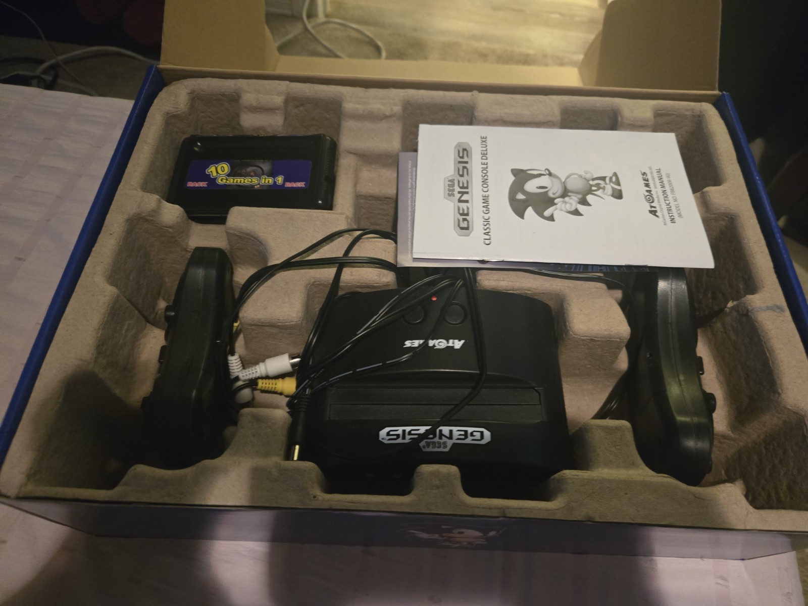 Sega Genesis Classic Game Console 90 Games BRAND NEW SEALED Sonic Flashback Retr