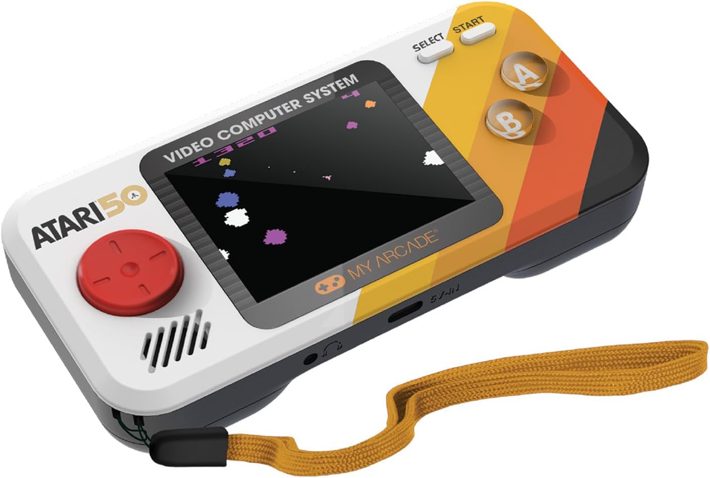 Atari Pocket Player Pro: Handheld Portable Video Game Console with 100 Games, 2.