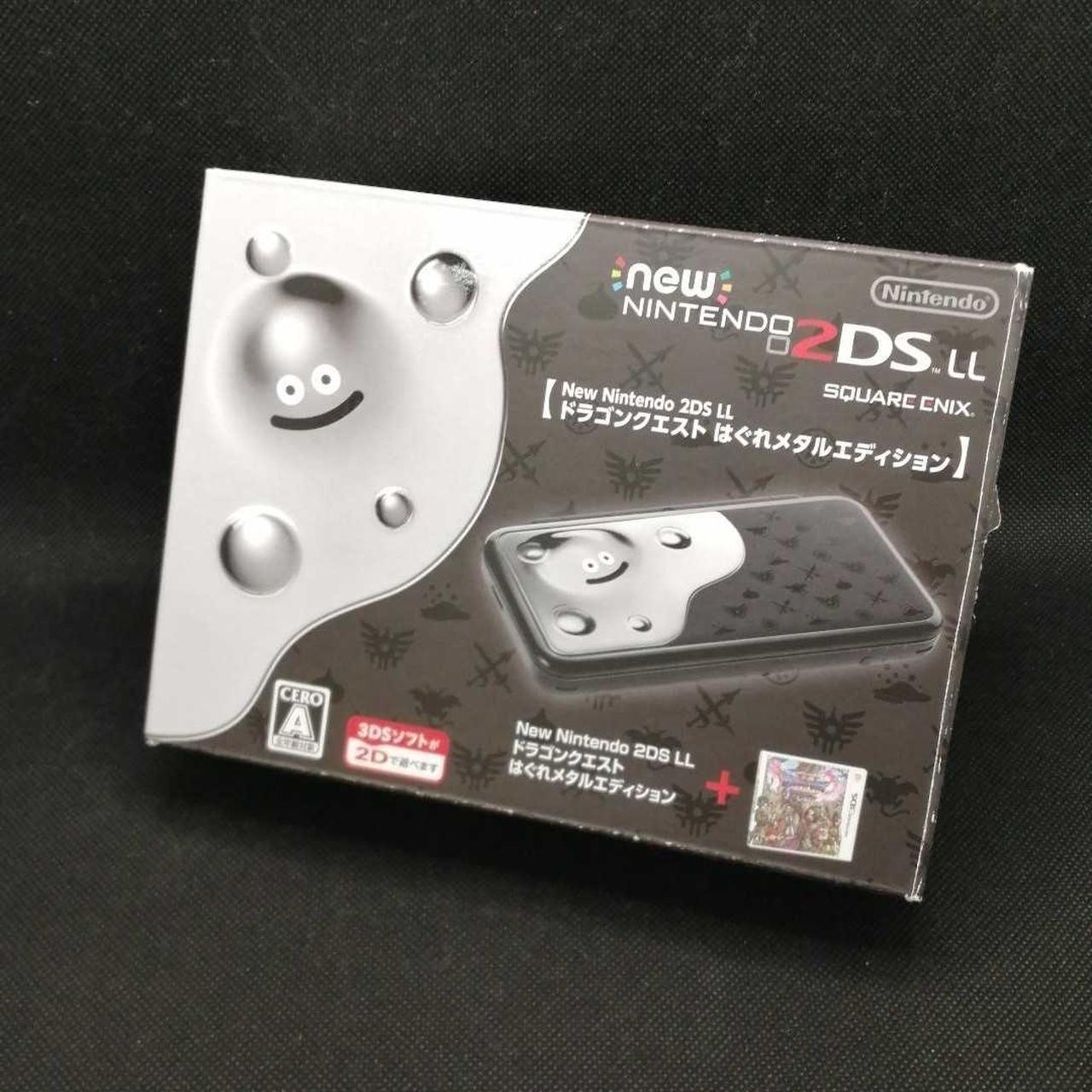 New Nintendo 2DS XL (LL) Dragon Quest XI Metal Slime Edition JAN-001 A2536