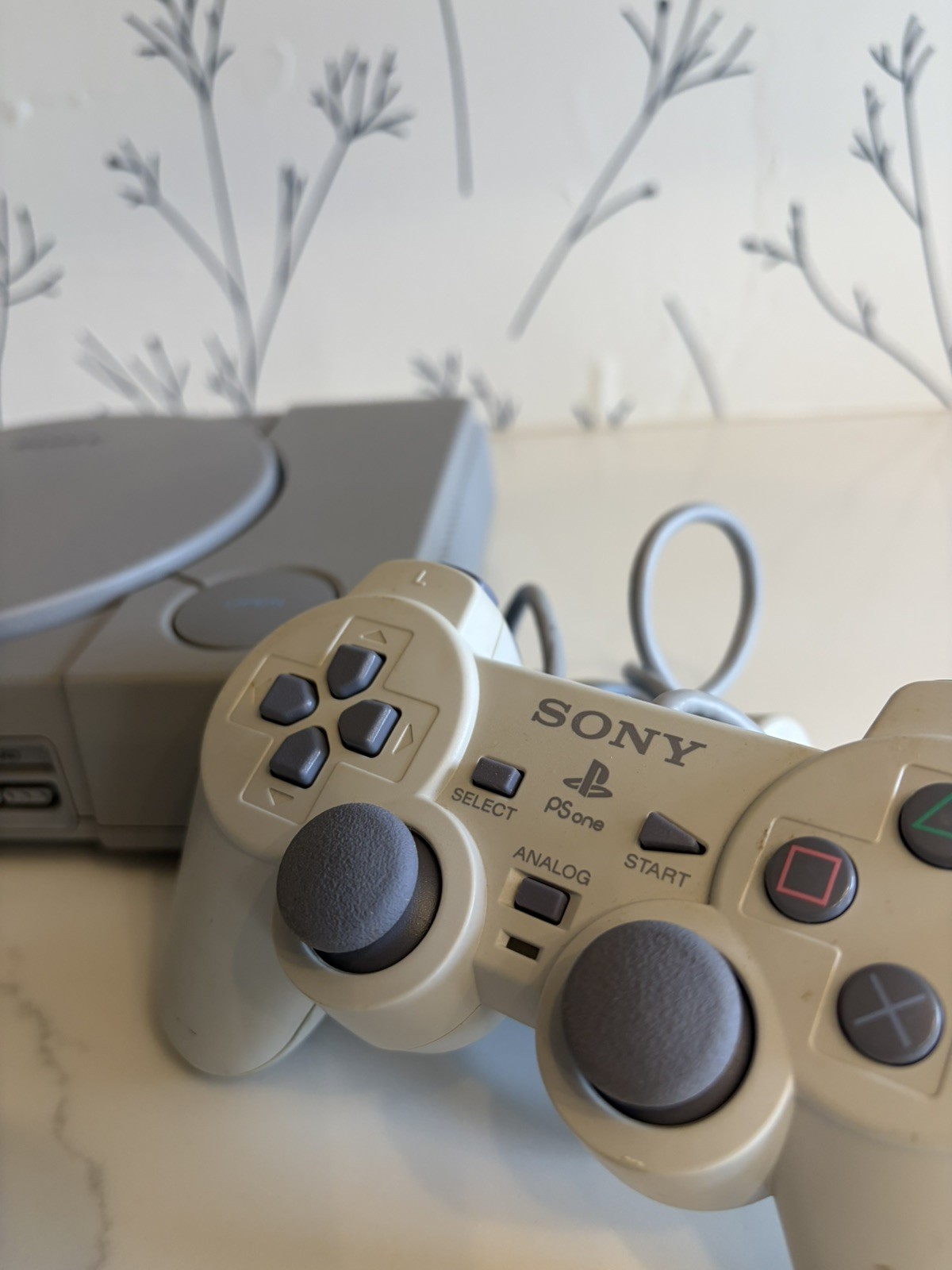 Sony PlayStation One PS1 Console SCPH-9001 Bundle with Emerald Green Controller