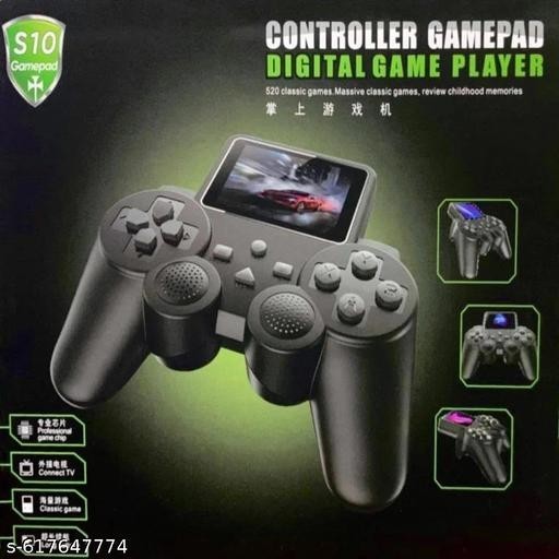 S10 MINI VIDEO GAME CONSOLE – 520 GAMES, DUAL CONTROLLER, AV OUTPUT
