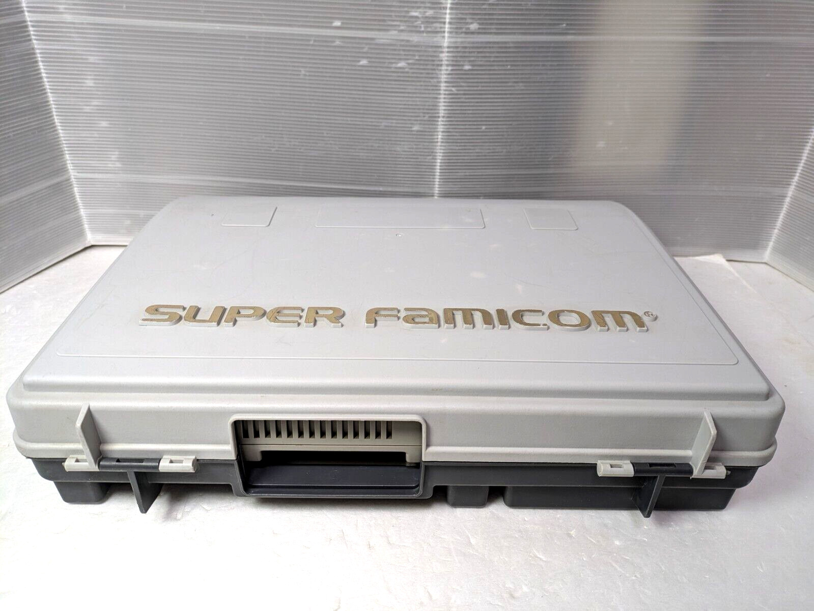 Nintendo Super Famicom Console Case Final Fight Mario Kart SNES Japan