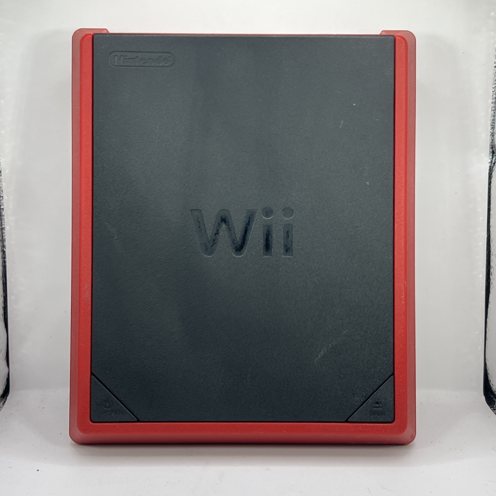 Red Nintendo Wii Mini Video Game Console Only RVL-201