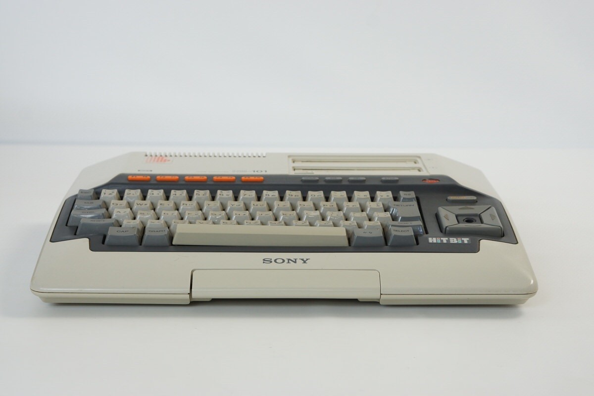 MSX SONY HIT BIT Home Computer IVORY HB-101 Tested JAPAN 237996