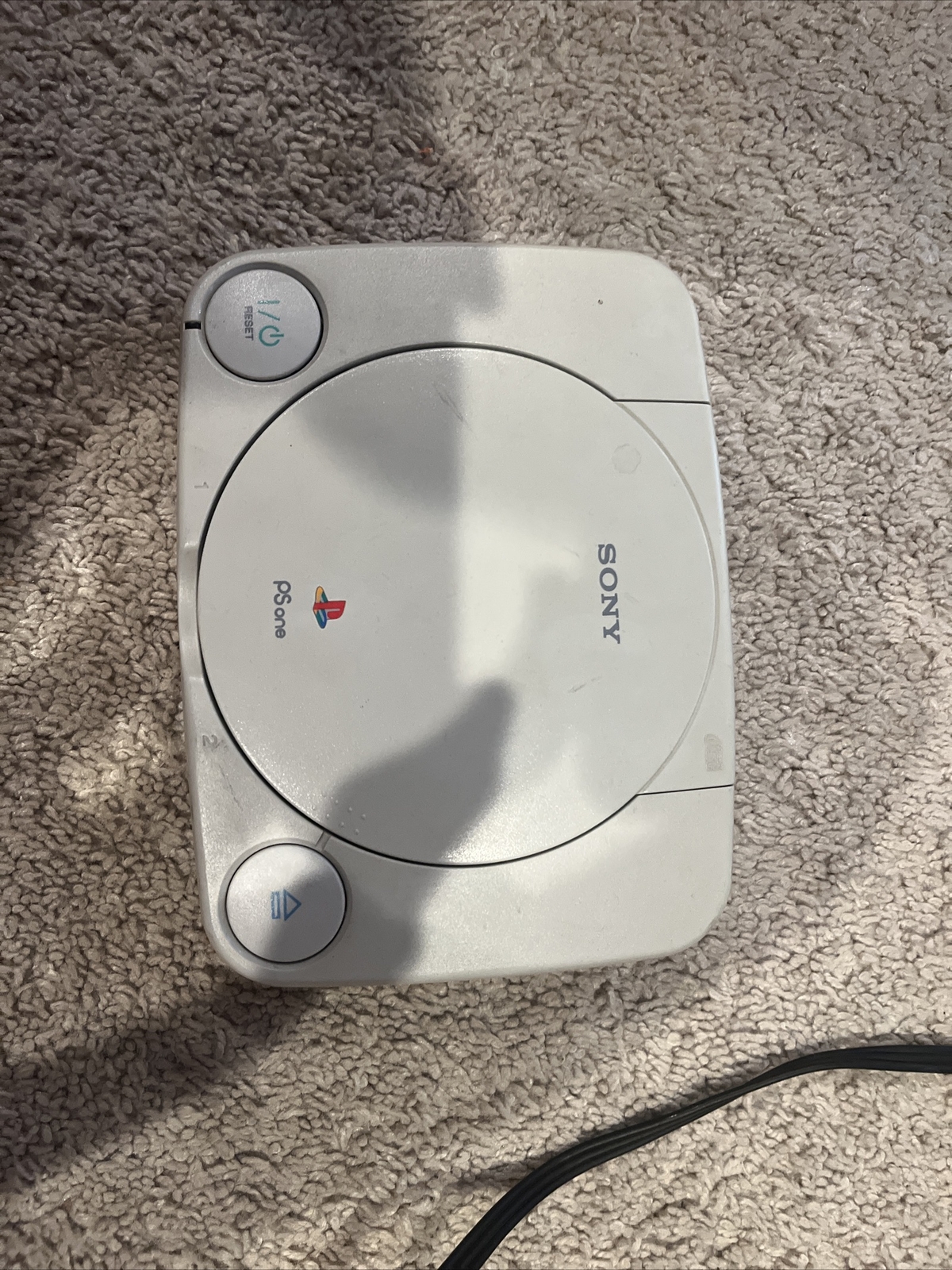 Psone With 2 Controllers, Crash Bandicoot Warped And Tomb Raider. NO AC ADAPTER