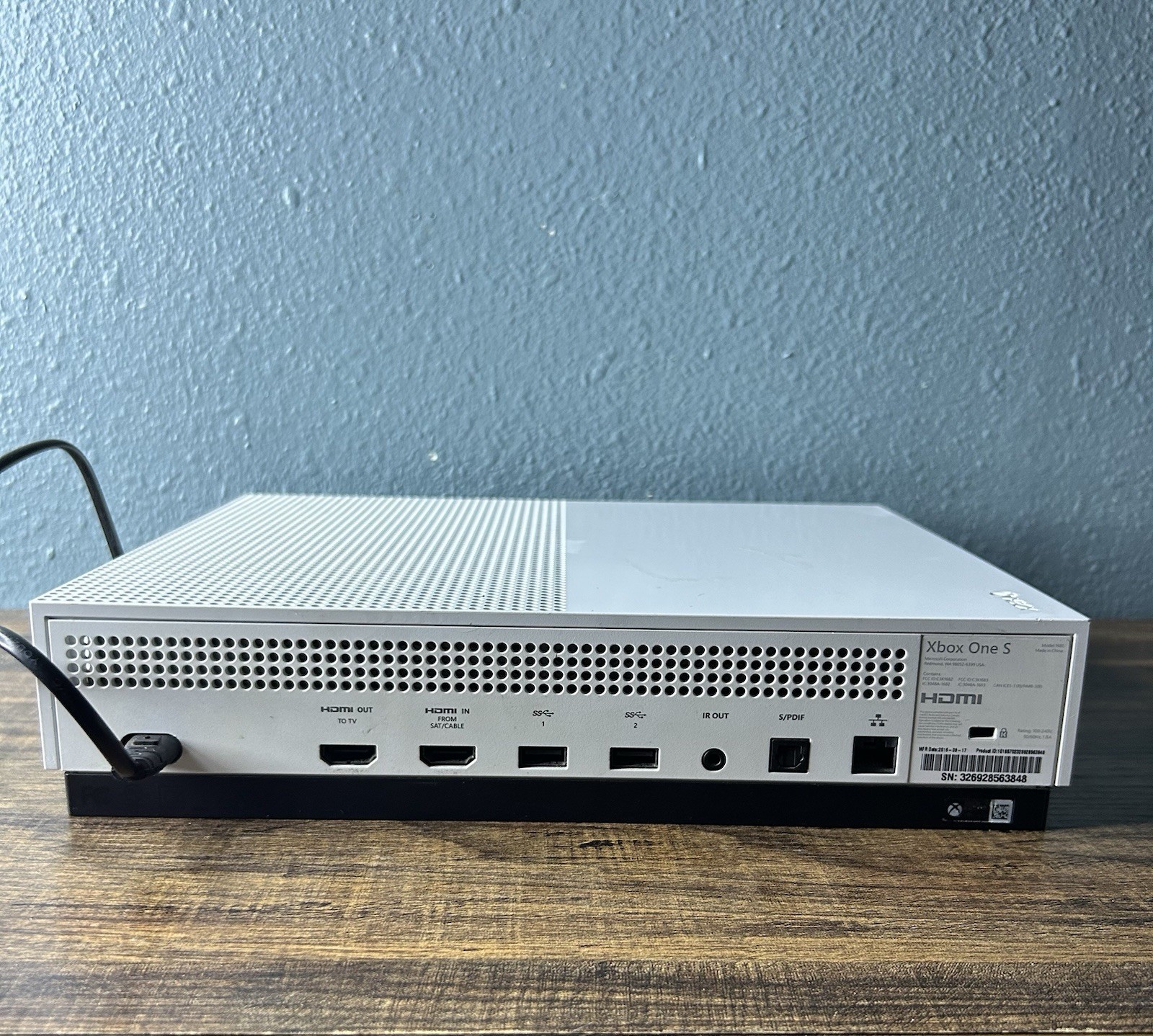 Microsoft Xbox One S 1TB Console – White