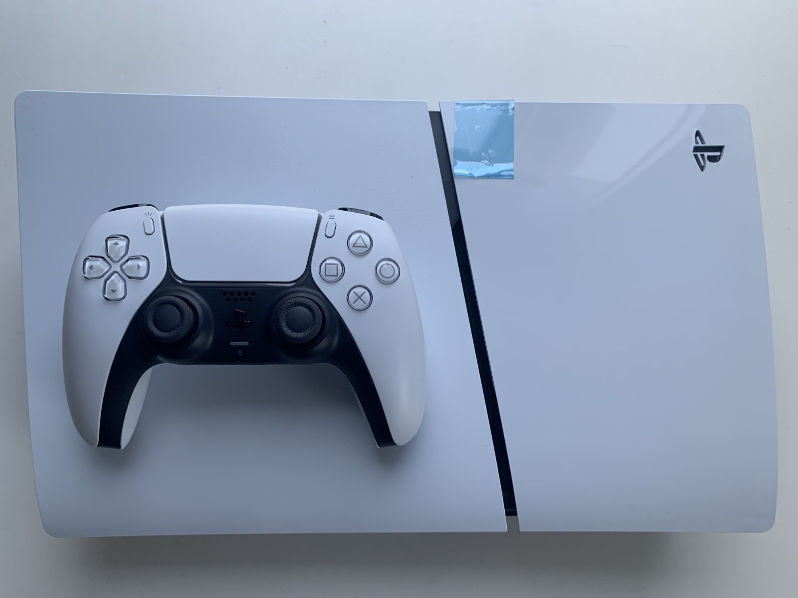 Sony PS5 Blu-Ray Edition Console – White ( with 2 games and Hdmi and power cab)