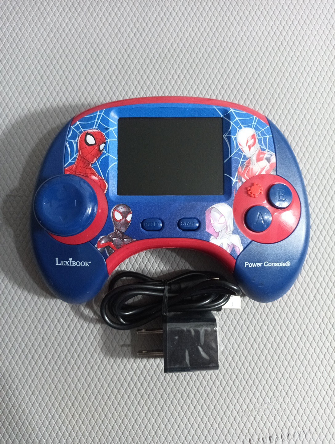 Lexibook Spider-Man Educational Handheld Bilingual Console with LCD Screen