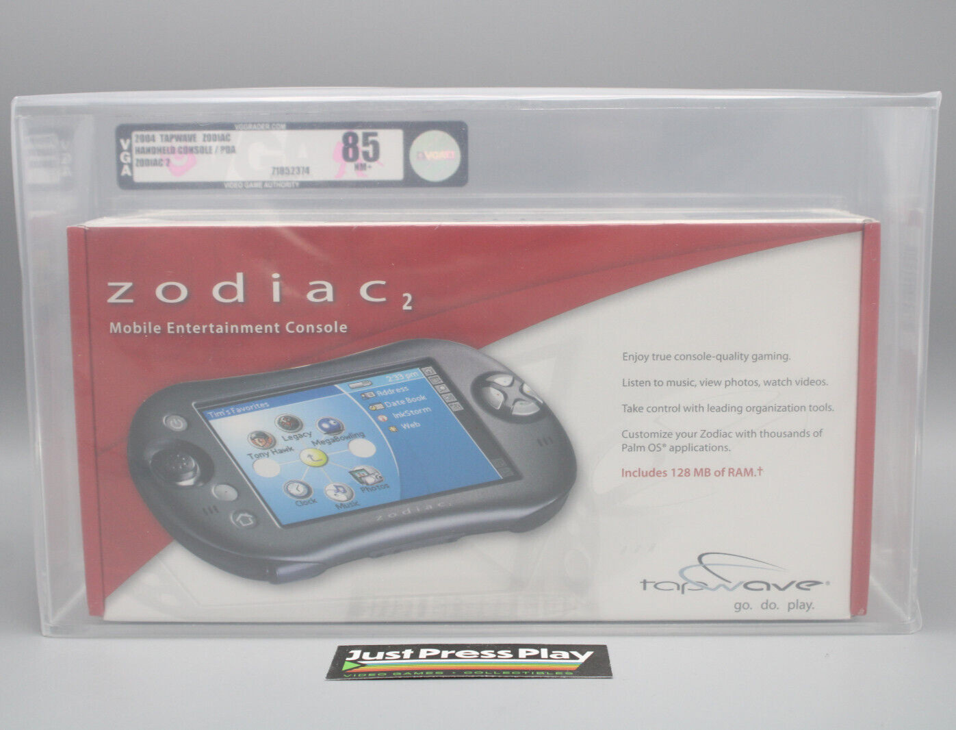 2004 Tapwave Zodiac 2 Handheld Console PDA New Sealed VGA Graded 85 NM+