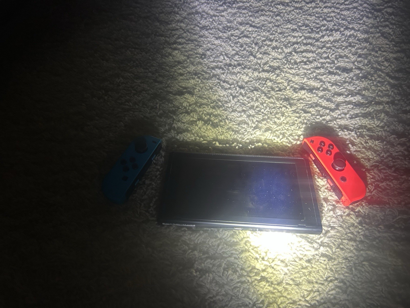 Nintendo Switch Handheld Console Red & Blue Joy-Con Detachable Controllers
