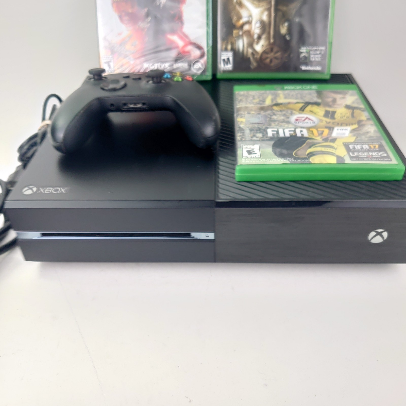 Microsoft Xbox One 1540 500GB Console Bundle w/ 5 Games Controller TESTED