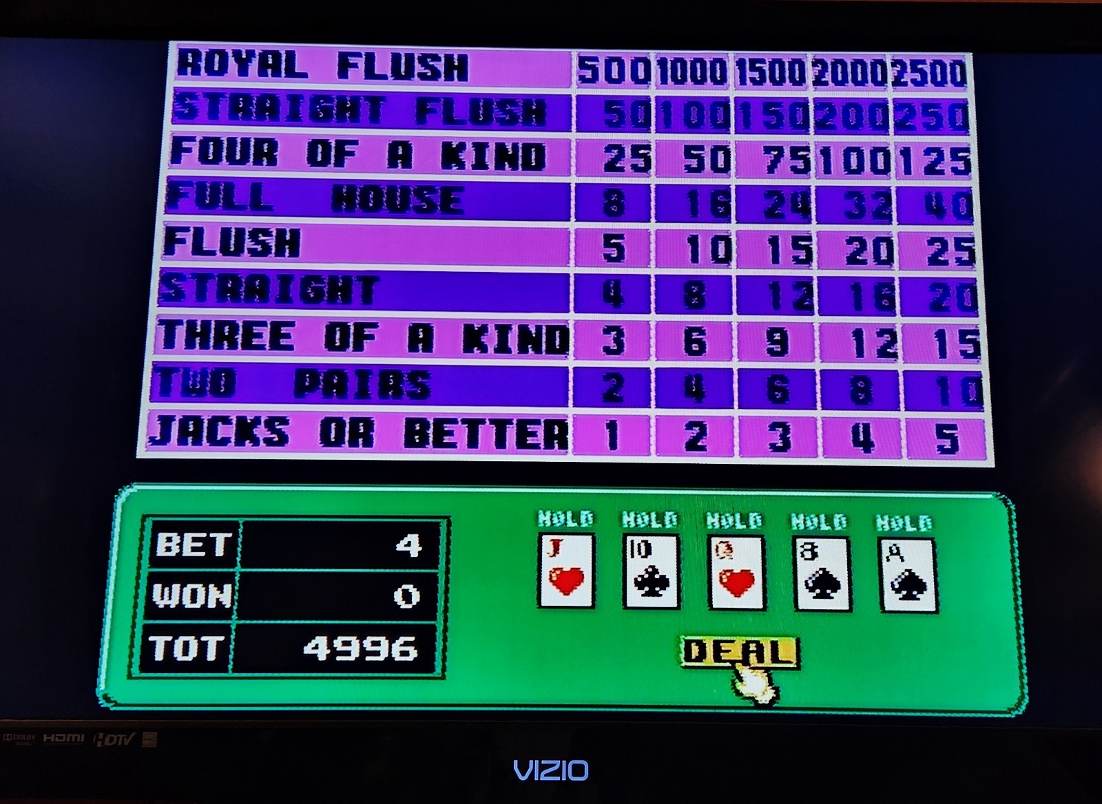 Video Game System Plug’N’Play for TV Casino Games 15 Built-in Games Tested Works